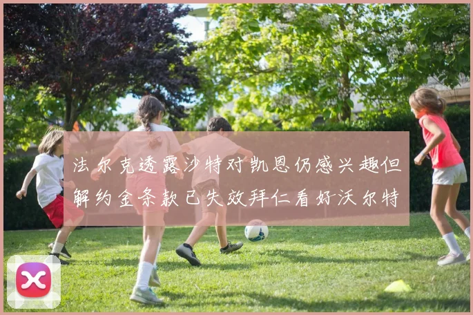 法尔克透露沙特对凯恩仍感兴趣但解约金条款已失效拜仁看好沃尔特马德