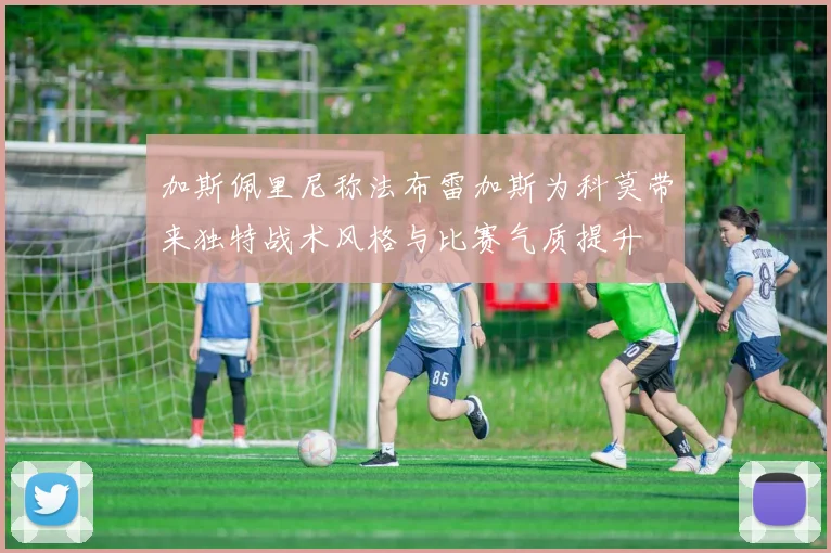 加斯佩里尼称法布雷加斯为科莫带来独特战术风格与比赛气质提升